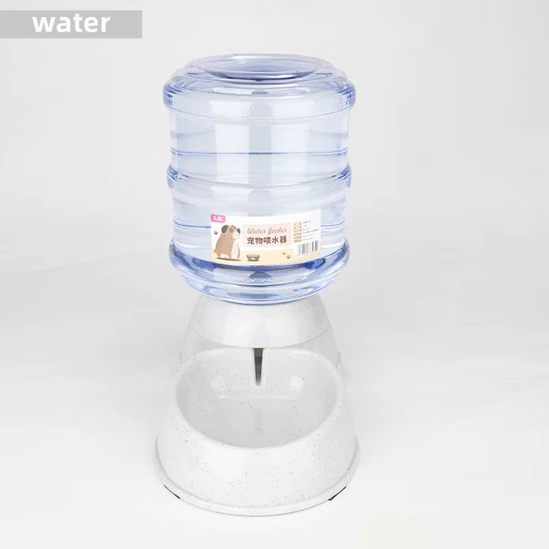 Large Capacity Pet Feeder Bowls Small Dog Food Bowl Automatic Water Dispenser Cat Bowls Pets Feeding Bowls Drink Water Bowl