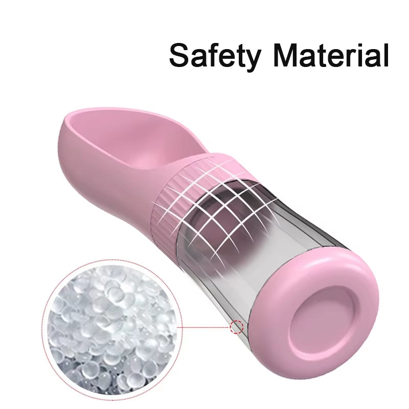 Portable Dog Water Bottle with Food Container Travel 2 in 1 Pet Water Dispenser for Small Large Dogs Cat Labrodor Drinking Bowls
