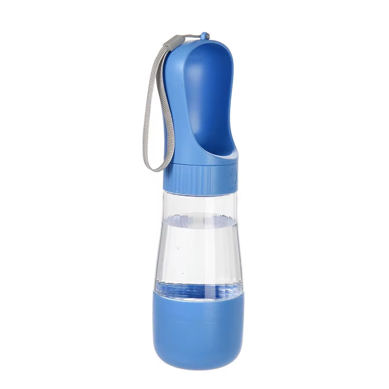 Portable Dog Water Bottle with Food Container Travel 2 in 1 Pet Water Dispenser for Small Large Dogs Cat Labrodor Drinking Bowls